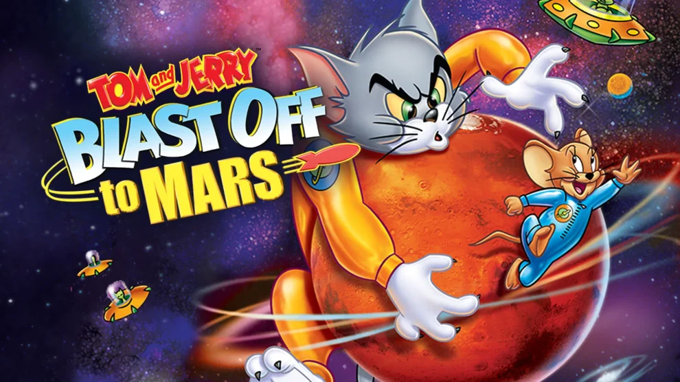 While carrying on their usual chases, Tom and Jerry inadvertently stow-away on a spaceship bound for Mars.